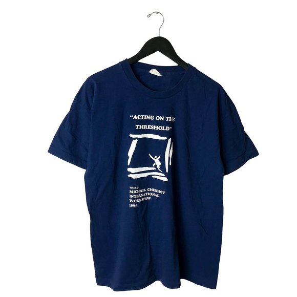 Third Michael Chekhov International Workshop T Shirt 1994 Vintage Graphic Tee - Picture 2 of 14